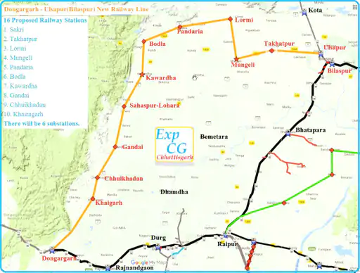 सत्ता बदली, बढ़ी उम्मीदें: डोंगरगढ़-कवर्धा-कटघोरा प्रस्तावित रेल लाइन पर अब काम शुरू होने के संकेत 1 dbcl 17022141476575ba0304818 10deckawardha7