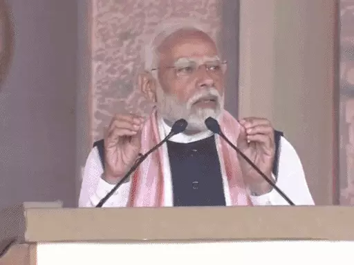 PM ने असम में मां कामाख्या कॉरिडोर का शिलान्यास किया:काशी और महाकाल कॉरिडोर की तरह विकसित होगा, 498 करोड़ रुपए खर्च होंगे 1 comp 1 1707031581