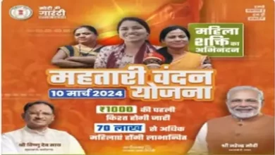 10 मार्च को प्रधानमंत्री नरेंद्र मोदी बहुप्रतीक्षित महतारी वंदन योजना की पहली किस्त की राशि करेंगे वितरण 7 IMAGE 1709881302