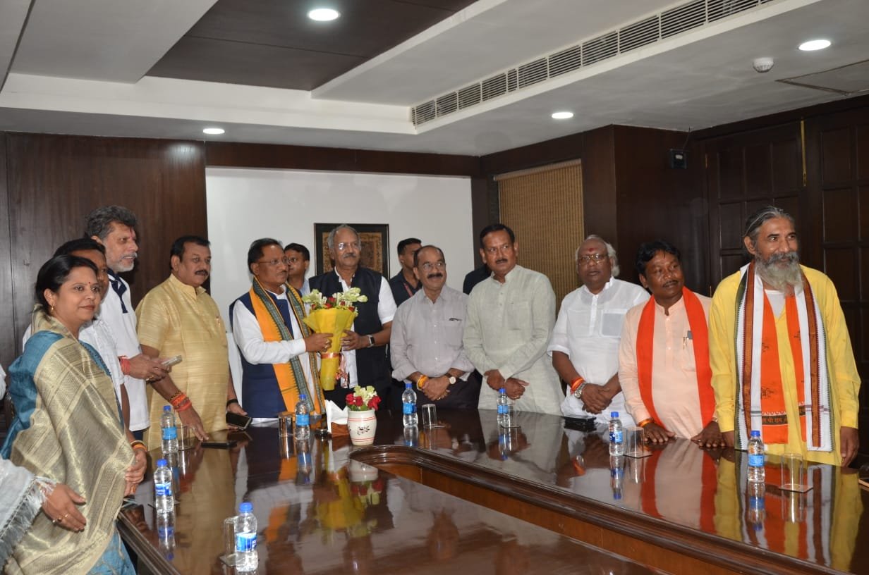 छत्तीसगढ़ के नव निर्वाचित सांसदों के लिए मुख्यमंत्री विष्णुदेव साय ने नई दिल्ली में किया रात्रिभोज का आयोजन 1 1717826085 442eafd72851944c676d