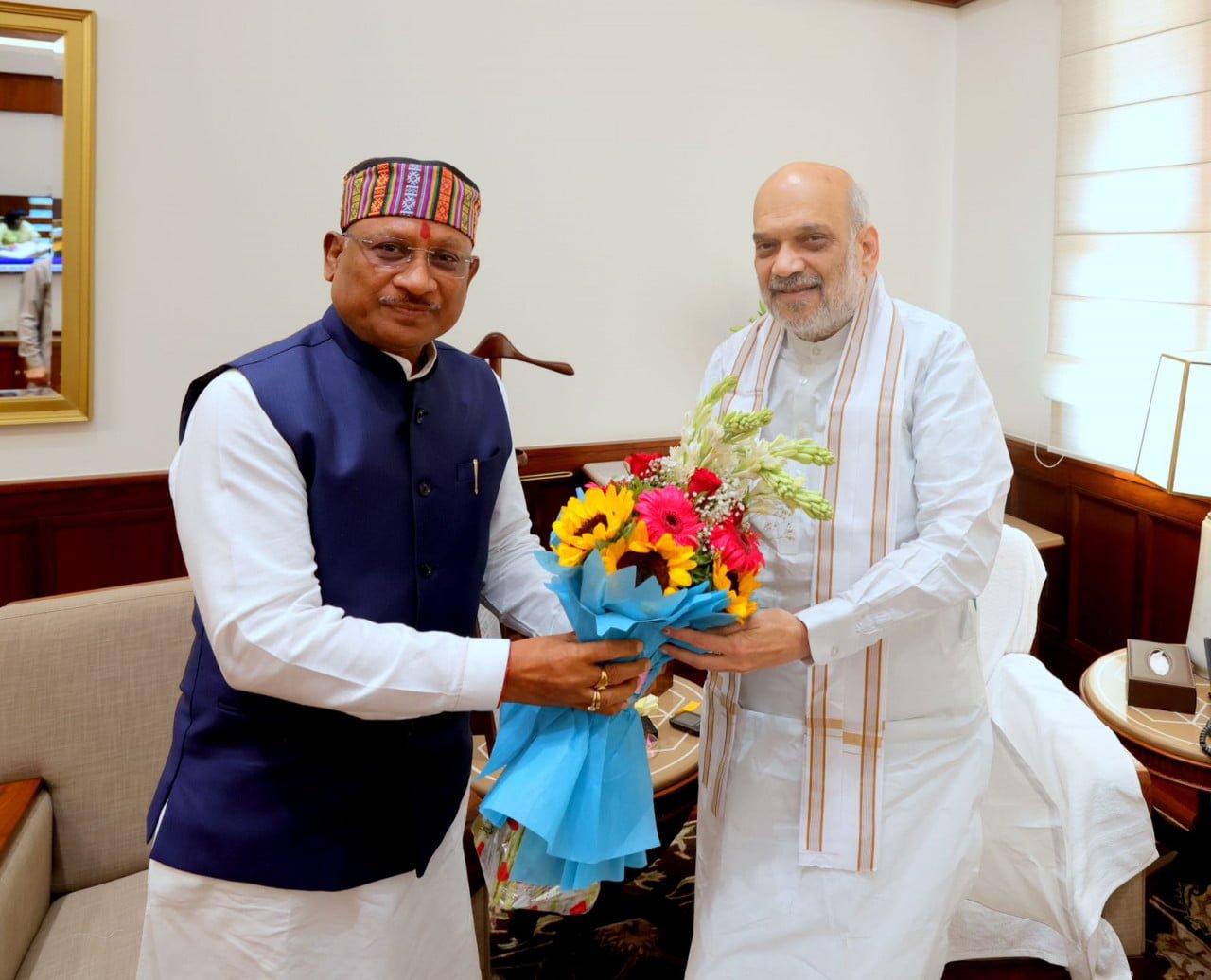 मुख्यमंत्री विष्णुदेव साय ने की गृहमंत्री अमित शाह से मुलाकात 1 1719316007 2cf5eb9220dedd2f00b6