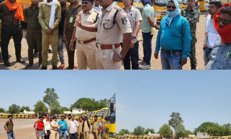 परिवहन विभाग की फिटनेश शिविर में 118 स्कूल बसों का किया गया जांच, अनफिट बसों को 13 जून को फिर से फिटनेस कराने कहा 6 photo output 2