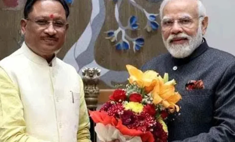 3087234 cm vishnu dev sai pm modi