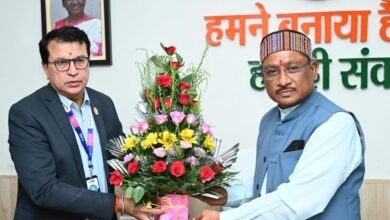 मुख्यमंत्री से एसबीआई के मुख्य महाप्रबंधक चंद्रशेखर शर्मा ने की सौजन्य मुलाकात 12 img 7092 1