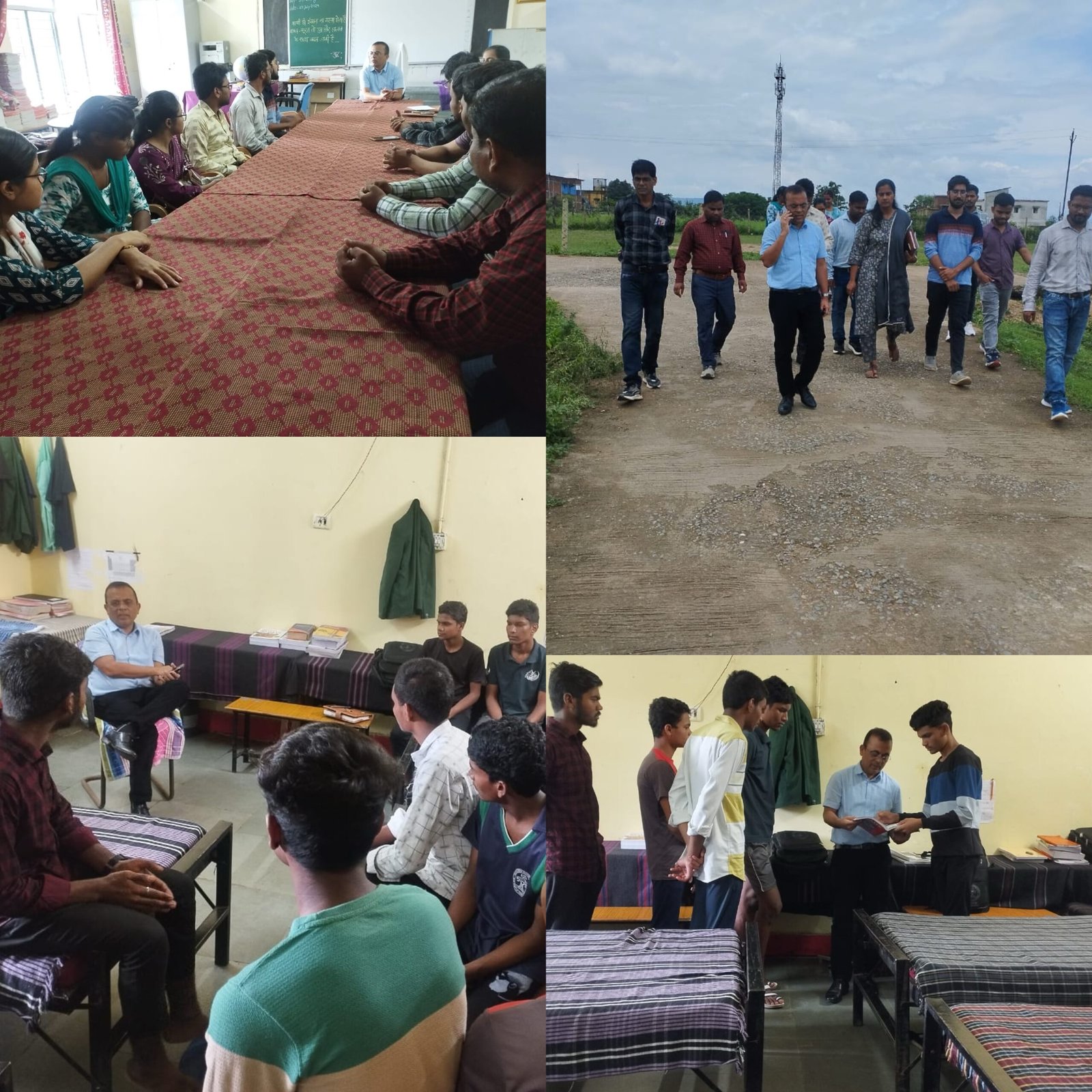 कलेक्टर ने आवासीय विद्यालय के अतिरिक्त कक्ष निर्माण कार्यों में प्रगति नही होने पर ठेकेदार के विरूद्ध ब्लैक लिस्टेट करने और सही मॉनिटरिंग नहीं करने पर इंजीनियर के काम-काज पर कड़ी नाराजगी जताई 1 photo output 1 1 2 scaled