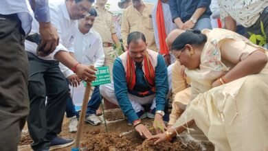 जिला कलेक्टर कार्यालय में 'एक पेड़ मां के नाम' अभियान के तहत वन महोत्सव का आयोजन, मियावाकी पद्धति से शुरू हुआ वृक्षारोपण 2 जिला कलेक्टर कार्यालय में 'एक पेड़ मां के नाम' अभियान के तहत वन महोत्सव का आयोजन, मियावाकी पद्धति से शुरू हुआ वृक्षारोपण