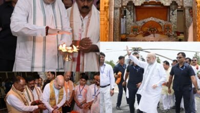 केन्द्रीय गृह मंत्री अमित शाह का नवागांव में आत्मीय स्वागत, चम्पारण में महाप्रभु वल्लभाचार्य और चम्पेश्वर महादेव के किए दर्शन 1 केन्द्रीय गृह मंत्री अमित शाह का नवागांव में आत्मीय स्वागत, चम्पारण में महाप्रभु वल्लभाचार्य और चम्पेश्वर महादेव के किए दर्शन