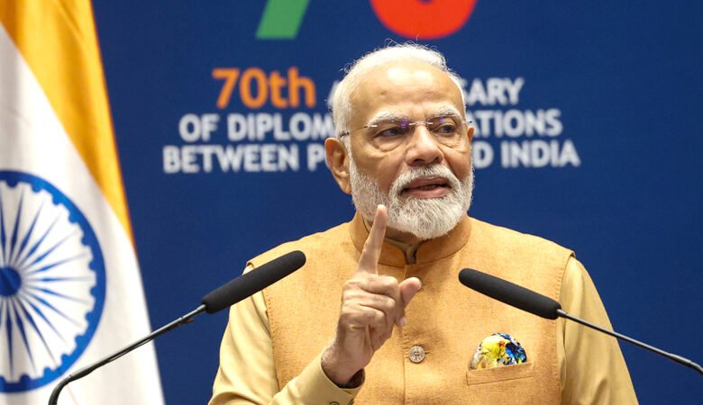 प्रधानमंत्री नरेंद्र मोदी ने पोलैंड में भारतीय समुदाय को किया संबोधित