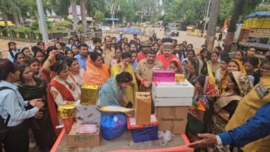 एक राखी देश के वीर सैनिकों के नाम : BJP महिला मोर्चा ने सरहद एवं नक्सल प्रभावित क्षेत्र में तैनात सैनिकों को भेजी राखी 1 WhatsApp Image 2024 08 06 at 5.56.04 PM