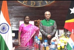 राष्ट्रपति द्रौपदी मुर्मू 'ग्रैंड कॉलर ऑफ द ऑर्डर ऑफ तिमोर-लेस्ते' से विभूषित 2 WhatsApp Image 2024 08 11 at 2.39.37 PM