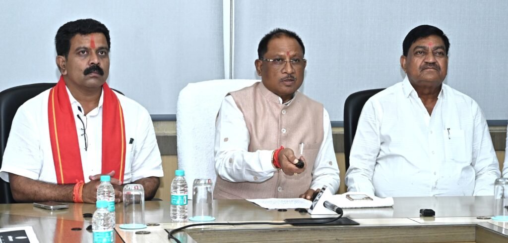 Breaking News: मुख्यमंत्री विष्णु देव साय ने ई-आफिस प्रणाली और स्वागतम पोर्टल का किया शुभारंभ 2 मुख्यमंत्री विष्णु देव साय ने ई-आफिस प्रणाली और स्वागतम पोर्टल का किया शुभारंभ