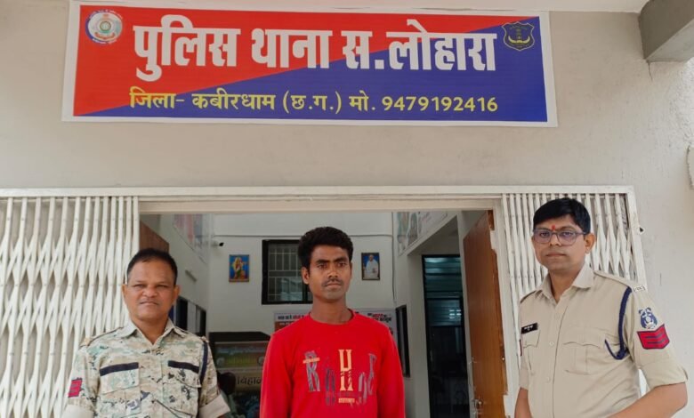 नाबालिग को बहला-फुसलाकर भगाने और दुष्कर्म करने वाला आरोपी लखनऊ से गिरफ्तार