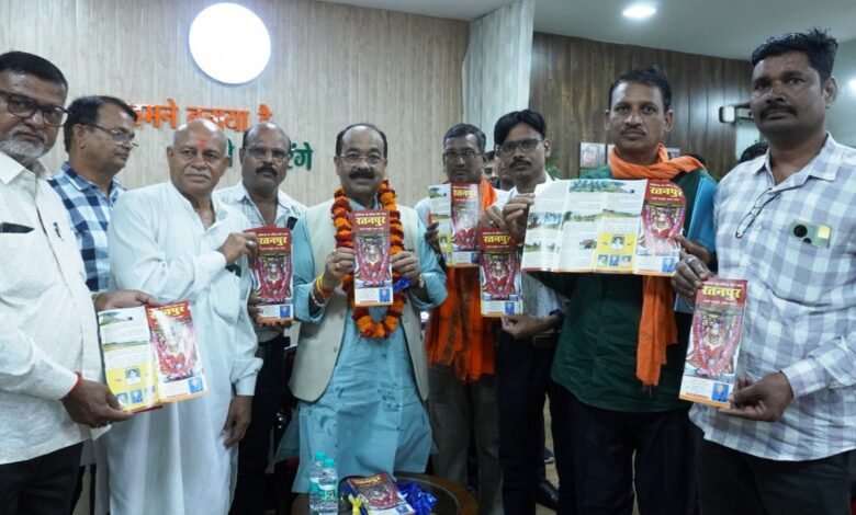 उप मुख्यमंत्री अरुण साव ने ‘छत्तीसगढ़ का प्रसिद्ध तीर्थ स्थल रतनपुर’ पुस्तिका का किया विमोचन