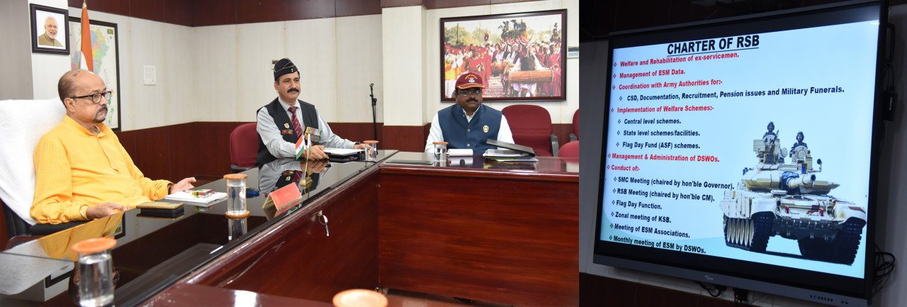 सैनिक कल्याण की योजनाओं का करें बेहतर क्रियान्वयन : रमेन डेका 1 Better implementation of military welfare schemes: Ramen Deka