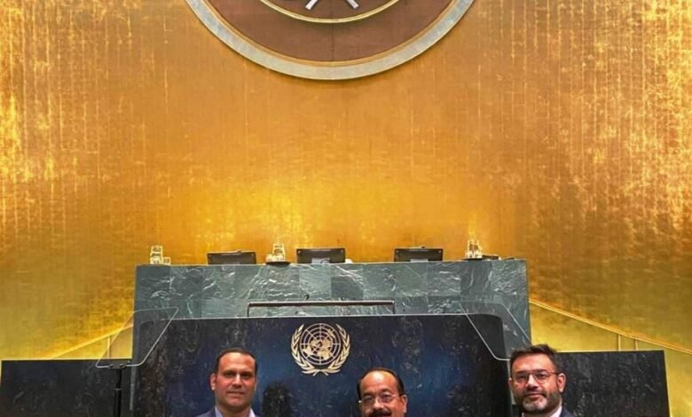 उप मुख्यमंत्री अरुण साव ने न्यूयॉर्क में संयुक्त राष्ट्र संघ मुख्यालय का किया भ्रमण