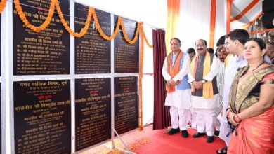 रायपुर : मुख्यमंत्री श्री साय ने दुर्ग नगर में किया 23 करोड़ रूपए की लागत के विभिन्न विकास कार्यों का भूमिपूजन