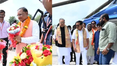 राजनांदगांव पहुंचे केंद्रीय मंत्री सीआर पाटिल, सीएम साय और रमन सिंह, पुलिस अधीक्षक गर्ग ने किया स्वागत 3 राजनांदगांव पहुंचे केंद्रीय मंत्री सीआर पाटिल, सीएम साय और रमन सिंह, पुलिस अधीक्षक गर्ग ने किया स्वागत