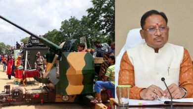 सैन्य प्रदर्शनी का आयोजन रायपुर के साइंस कालेज मैदान में 5 और 6 अक्टूबर को