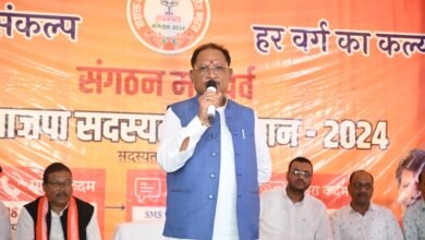गृहग्राम बगिया में मोर बूथ - मोर अभियान कार्यक्रम में शामिल हुए मुख्यमंत्री विष्णु देव साय, कहा हर बूथ में जाएंगे, 100 सदस्य बनाएंगे 1 गृहग्राम बगिया में मोर बूथ - मोर अभियान कार्यक्रम में शामिल हुए मुख्यमंत्री विष्णु देव साय, कहा हर बूथ में जाएंगे, 100 सदस्य बनाएंगे