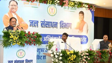 कृषि प्रधान छत्तीसगढ़ में जल संसाधन विभाग की महत्वपूर्ण भूमिका: मुख्यमंत्री विष्णु देव साय