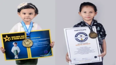 रायपुर की दो बहनों ने रचा इतिहास, 6 और 3 साल की उम्र में तोड़ा विश्व रिकॉर्ड