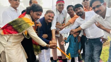 सांसद संतोष पांडेय ने नामदेव समाज कवर्धा के मंदिर निर्माण हेतु किया भूमिपूजन, 3 लाख की स्वीकृति भी दी 1 सांसद संतोष पांडेय ने नामदेव समाज कवर्धा के मंदिर निर्माण हेतु किया भूमिपूजन, 3 लाख की स्वीकृति भी दी