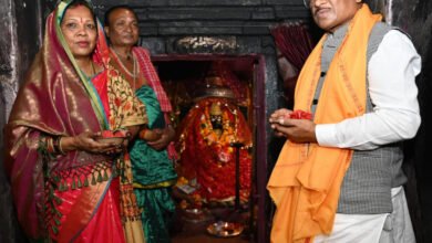 मुख्यमंत्री विष्णुदेव साय ने मां दंतेश्वरी की पूजा-अर्चना कर प्रदेशवासियों की सुख-समृद्धि और खुशहाली की कामना की