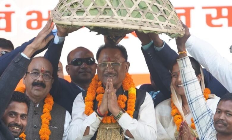 मुख्यमंत्री श्री विष्णुदेव साय ने मुख्यमंत्री अन्न कोष योजना का किया शुभारंभ