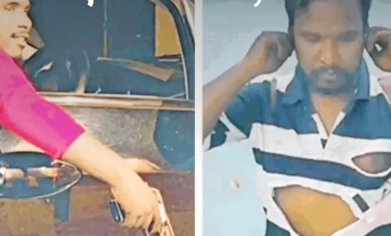 पिस्टल के साथ रील बनाकर खुद को बताया डॉन, पुलिस ने निकाली हेकड़ी