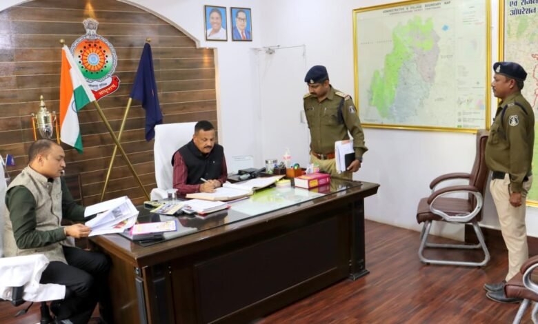 कबीरधाम पुलिस अधीक्षक द्वारा जवानों की समस्याओं का समाधान, ओआर के माध्यम से त्वरित सुनवाई