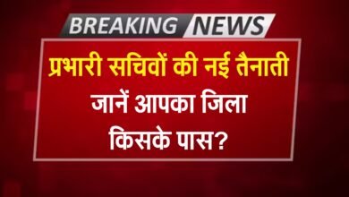 छत्तीसगढ़: प्रभारी सचिवों की नई तैनाती; कबीरधाम में प्रसन्ना आर., जशपुर में अम्बलगन पी., जानें आपका जिला किसके पास?