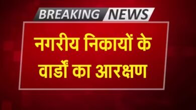 नगरीय निकायों के वार्डों का आरक्षण 17 दिसम्बर को