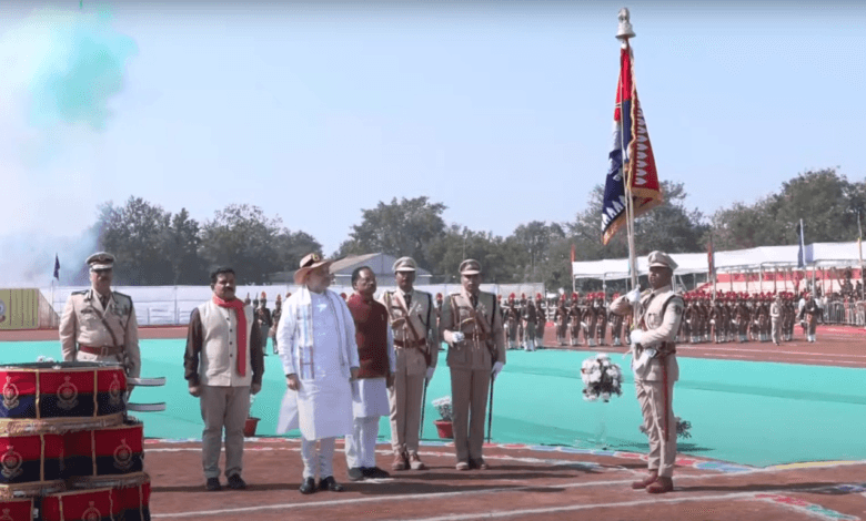 राष्ट्रपति पुलिस कलर अवार्ड: केंद्रीय गृहमंत्री अमित शाह ने किया छत्तीसगढ़ पुलिस का सम्मान, देखिए LIVE