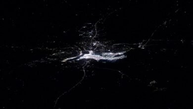 अंतरिक्ष से महाकुंभ मेले का अद्भुत नजारा देखने को मिला, आईएसएस से खींची गई तस्वीरें