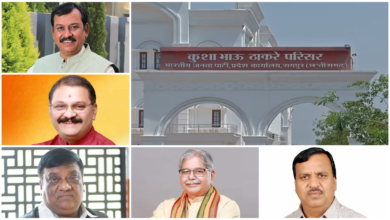 CG BJP Politics: प्रदेश अध्यक्ष की दौड़ में कौन होगा पार्टी का अगला चेहरा? बघेल, पाण्डेय, शर्मा और कौशिक के साथ इस दिग्गज की दावेदारी, जल्द हो सकता है ऐतिहासिक बदलाव!