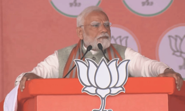 प्रधानमंत्री नरेंद्र मोदी ने चुनावी रैली में कहा- ‘8 फरवरी के बाद दिल्ली में भाजपा सरकार बनाएगी बदलाव’