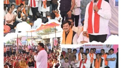 उपमुख्यमंत्री विजय शर्मा ने किया कैलाश चंद्रवंशी के समर्थन में धुवा धार जनसंपर्क, क्षेत्रवासियों से लिया आशीर्वाद