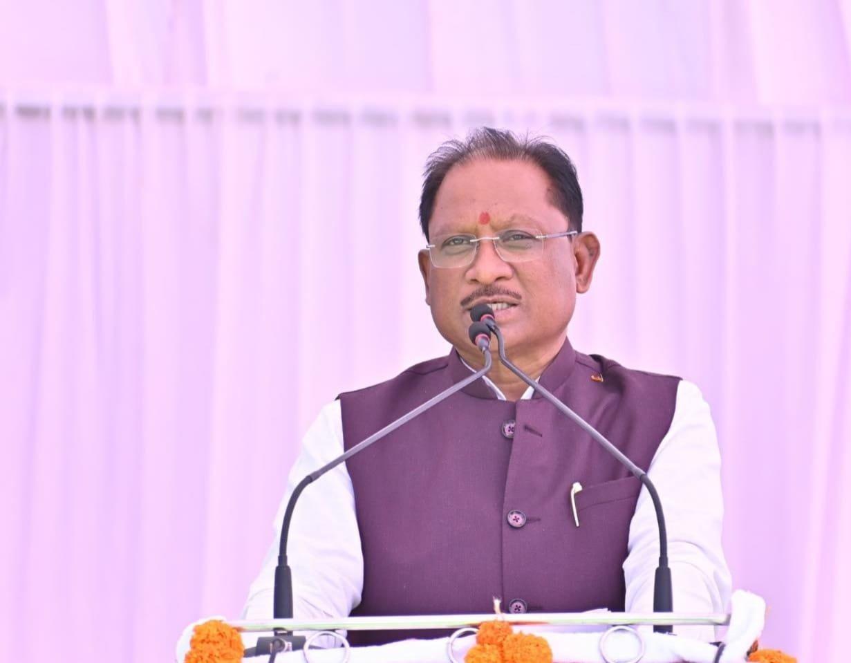 मुख्यमंत्री विष्णु देव साय ने त्रि-स्तरीय पंचायत चुनाव के अंतिम चरण के लिए मतदाताओं से की वोट अपील 1 मुख्यमंत्री विष्णु देव साय ने त्रि-स्तरीय पंचायत चुनाव के अंतिम चरण के लिए मतदाताओं से की वोट अपील