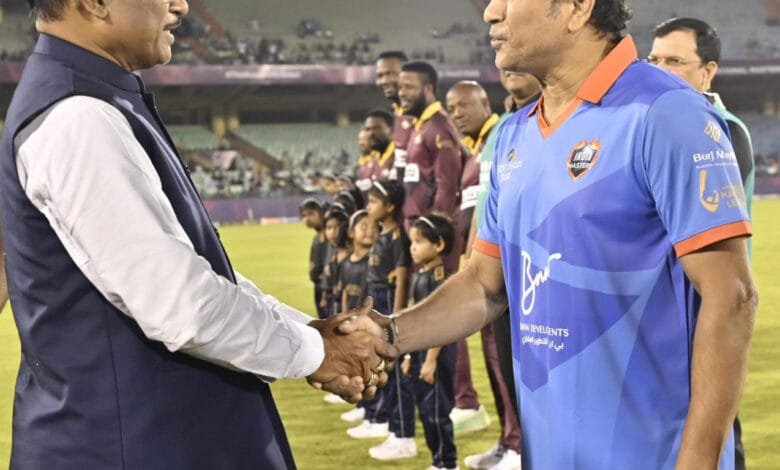 इंटरनेशनल मास्टर्स लीग टी-20 का आगाज: नवा रायपुर में सचिन-लारा के चौकों-छक्कों संग मुख्यमंत्री विष्णु देव साय ने किया शुभारंभ