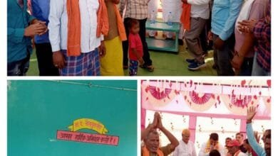 जिला पंचायत सदस्य रामकुमार भट्ट ने ग्रामीणों का जताया आभार, खैरा तुलसी में हुआ भव्य स्वागत