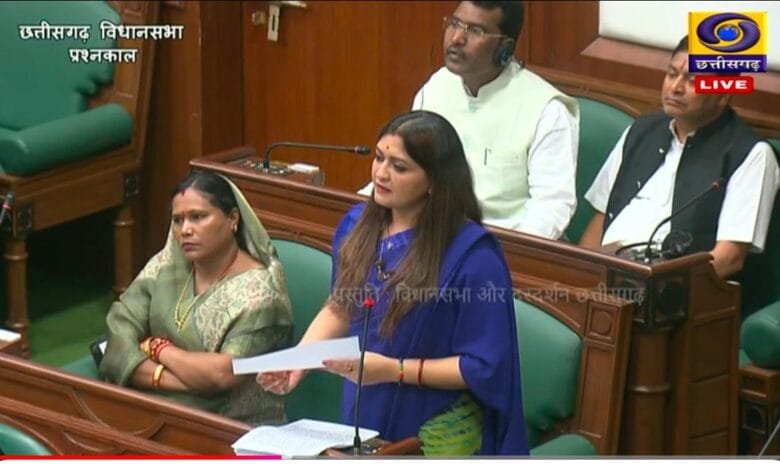 विधानसभा में पंडरिया विधायक भावना बोहरा ने उठाया बैगा आदिवासी किसानों के सिंचाई जल संकट और संस्कृति संरक्षण का मुद्दा