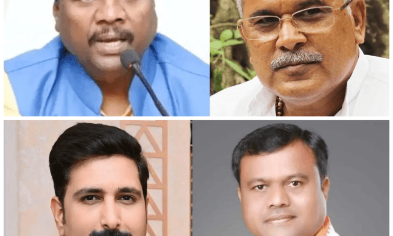 छत्तीसगढ़ : सीएम साय पर बघेल की टिप्पणी से BJP आक्रोशित, वन मंत्री बोले- ‘भूपेश को आदिवासी मुख्यमंत्री पच नहीं रहे’