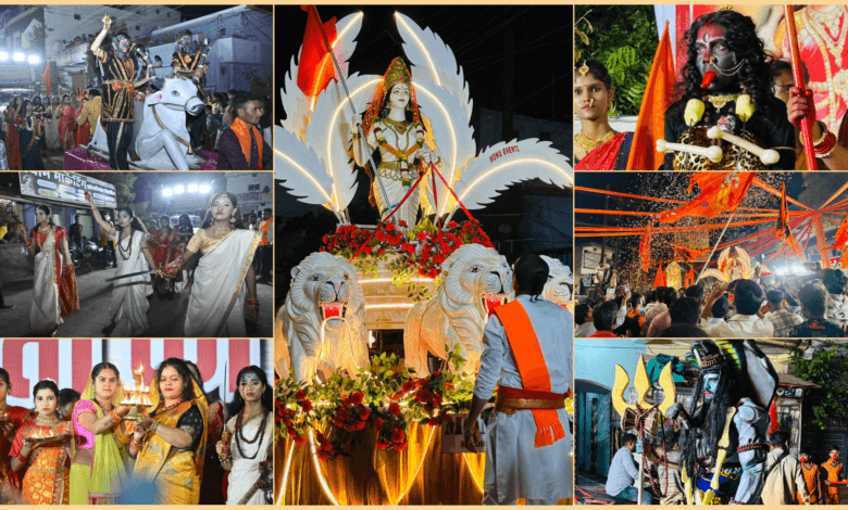 कवर्धा में हिंदू नववर्ष की भव्य शोभायात्रा, आकर्षक झांकियों ने मोहा मन, उपमुख्यमंत्री विजय शर्मा ने की महाआरती 2 कवर्धा में हिंदू नववर्ष की भव्य शोभायात्रा, आकर्षक झांकियों ने मोहा मन, उपमुख्यमंत्री विजय शर्मा ने की महाआरती