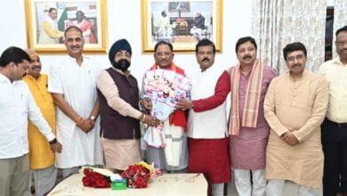 मुख्यमंत्री विष्णु देव साय से निगम तथा मंडल के नव नियुक्त अध्यक्षों ने की सौजन्य मुलाकात