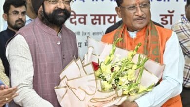 मुख्यमंत्री विष्णु देव साय क्रेडा के नवनियुक्त अध्यक्ष भूपेंद्र सवन्नी के पदभार ग्रहण समारोह में हुए शामिल 1 मुख्यमंत्री विष्णु देव साय क्रेडा के नवनियुक्त अध्यक्ष भूपेंद्र सवन्नी के पदभार ग्रहण समारोह में हुए शामिल