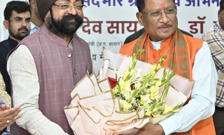 मुख्यमंत्री विष्णु देव साय क्रेडा के नवनियुक्त अध्यक्ष भूपेंद्र सवन्नी के पदभार ग्रहण समारोह में हुए शामिल 11 मुख्यमंत्री विष्णु देव साय क्रेडा के नवनियुक्त अध्यक्ष भूपेंद्र सवन्नी के पदभार ग्रहण समारोह में हुए शामिल