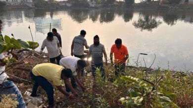 कवर्धा में राधाकृष्ण बड़े तालाब में श्रमदान से शुरू हुआ तालाब सफाई अभियान 1 कवर्धा में राधाकृष्ण बड़े तालाब में श्रमदान से शुरू हुआ तालाब सफाई अभियान