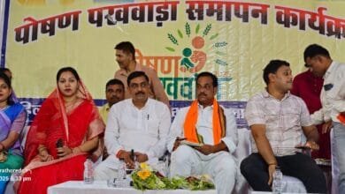 हर घर पोषण, देश रोशन के संकल्प के साथ सम्पन्न हुआ पोषण पखवाड़ा समापन समारोह, रंगारंग प्रस्तुतियाँ और पोषक व्यंजनों की झलकियों ने मोहा मन 1 हर घर पोषण, देश रोशन के संकल्प के साथ सम्पन्न हुआ पोषण पखवाड़ा समापन समारोह, रंगारंग प्रस्तुतियाँ और पोषक व्यंजनों की झलकियों ने मोहा मन