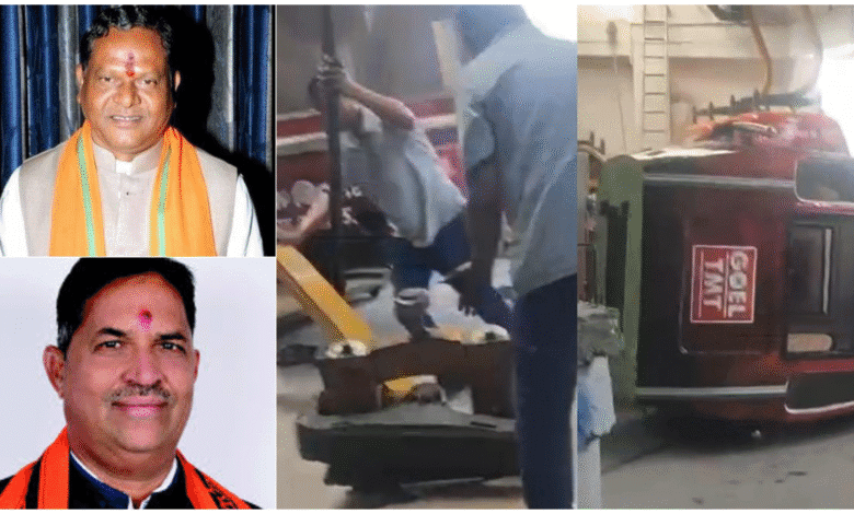 मां बम्लेश्वरी रोपवे हादसा: ट्रॉली गिरने से पूर्व मंत्री रामसेवक पैकरा घायल, भाजपा महामंत्री भरत वर्मा की हालत गंभीर