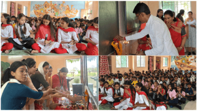 दिल्ली पब्लिक स्कूल में हनुमान प्राकट्योत्सव पर विद्यार्थियों ने शुरू की ‘प्याऊ सेवा’, भजन-चालीसा से गूंजा परिसर